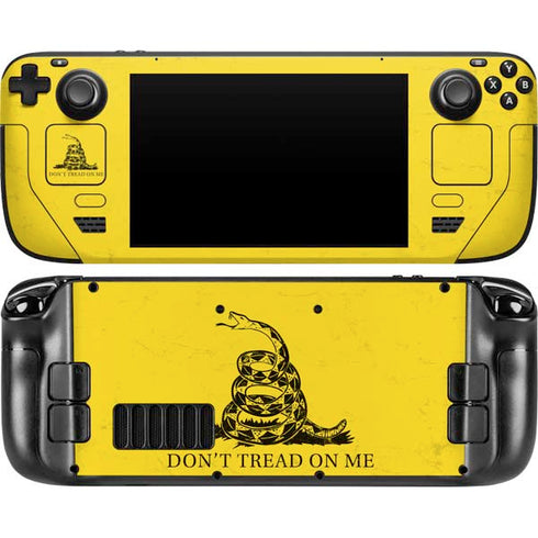 Dont Tread On Me Steam Deck Handheld Gaming Computer Skin